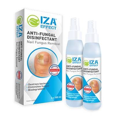 Iza Effect antifungal spray za zdravljenje glivic na nohtih in koži stopal